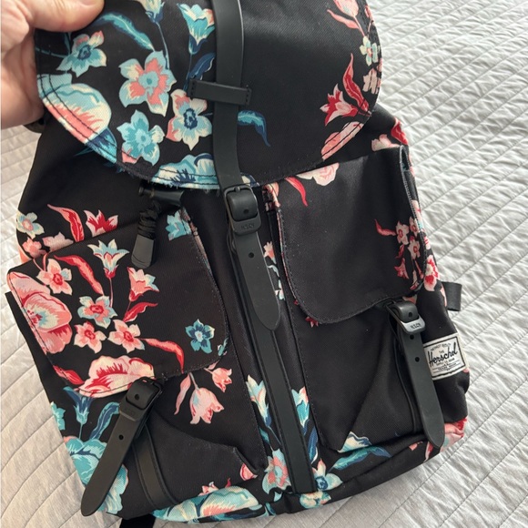Herschel Supply Company Dawson Small Backpack with Floral Accents - Picture 2 of 10